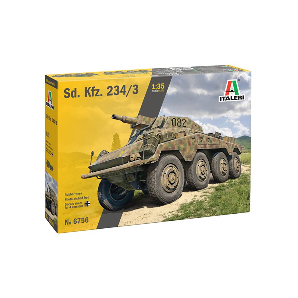 Italeri 1/35 Sd.kfz. 234/3 Sw. Panzerspähwagen