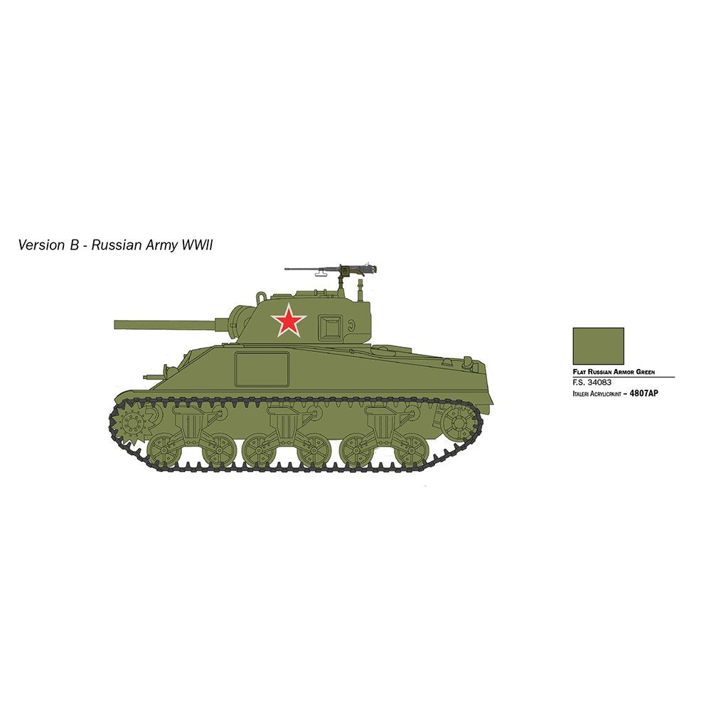 Italeri M4 Sherman 75MM