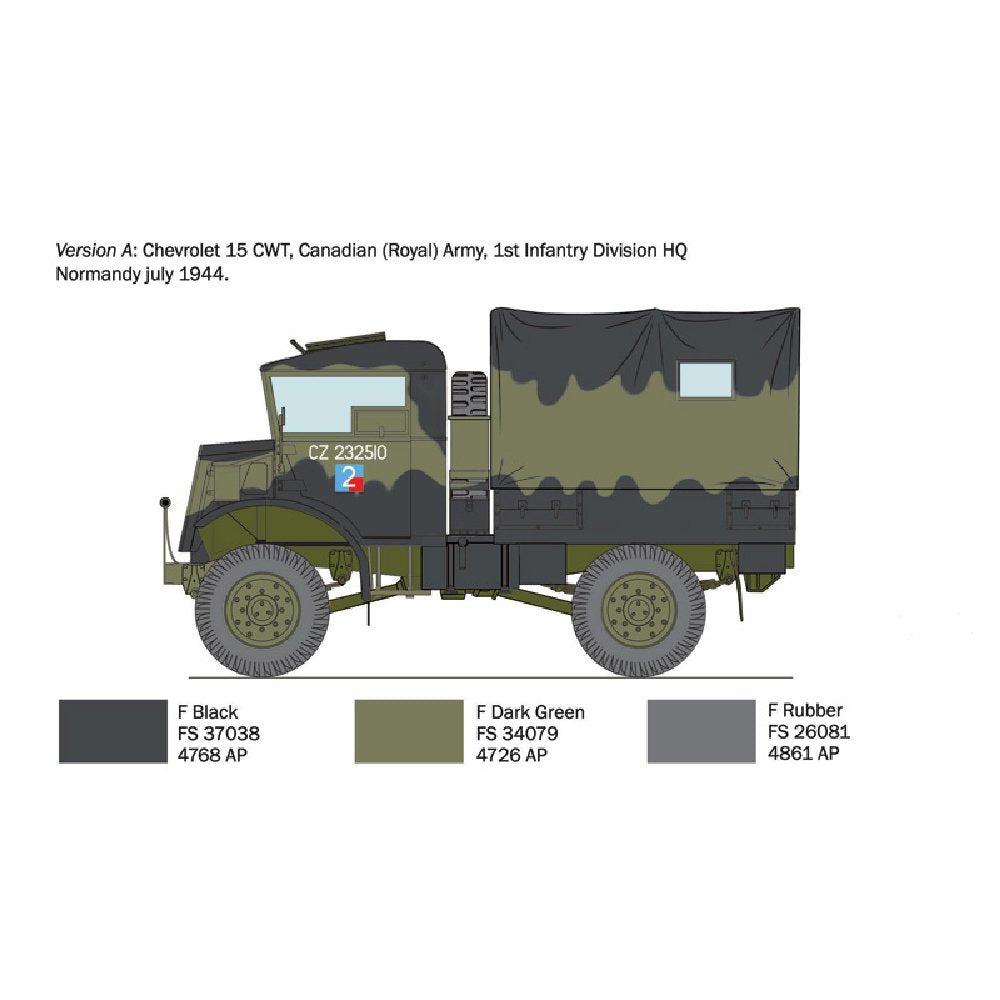 Italeri 1/35 Chevrolet 15 Cwt 80th D-day Anniversary