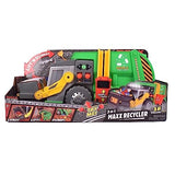 Maxx Action 3-n-1 Maxx Recycler Garbage Truck With Lights Sounds And Motorized Drive Includes 16 Accessories