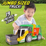 Maxx Action 3-n-1 Maxx Recycler Garbage Truck With Lights Sounds And Motorized Drive Includes 16 Accessories