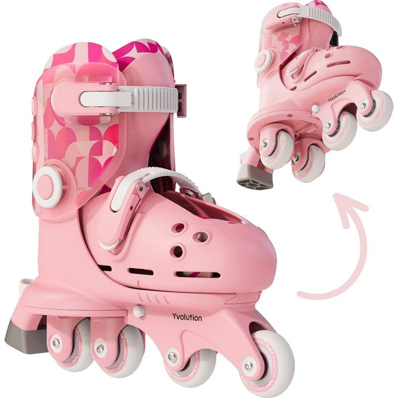 Yvolution Kids' Twista Skates Pink