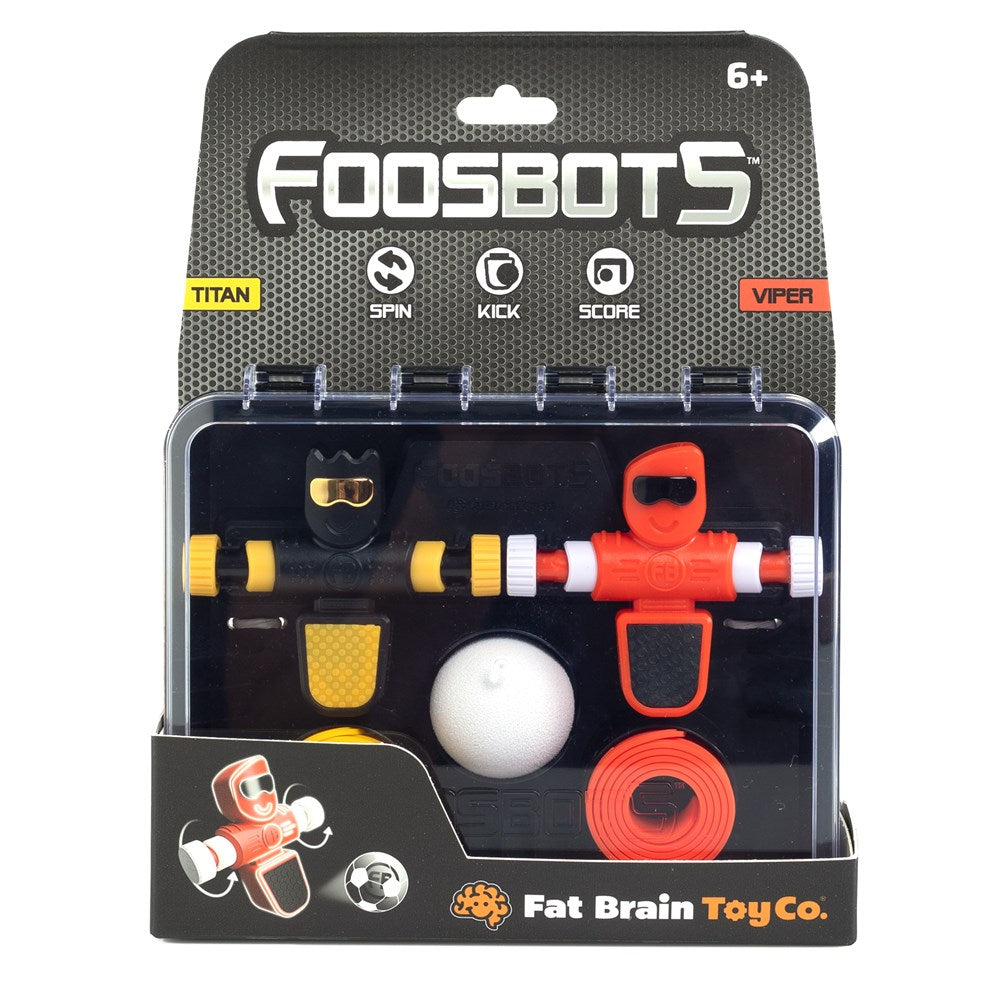 Foosbots 2-pack - Active Play for Ages 6 to 10 - Fat Brain Toys