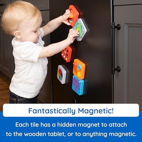 Fat Brain Toys PlayTab Essentials, Modular Sensory Activity Board