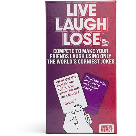 Live Laugh Lose Party Card Game