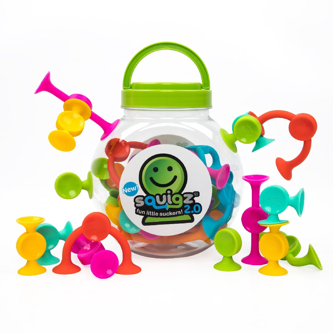 Fat Brain Squigz 2.0 - 36 Piece Set