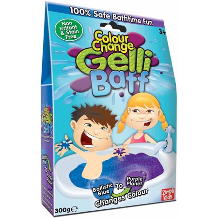 Gelli Baff Colour Change 1 Use Goo Bath - 300G Blue to Purple