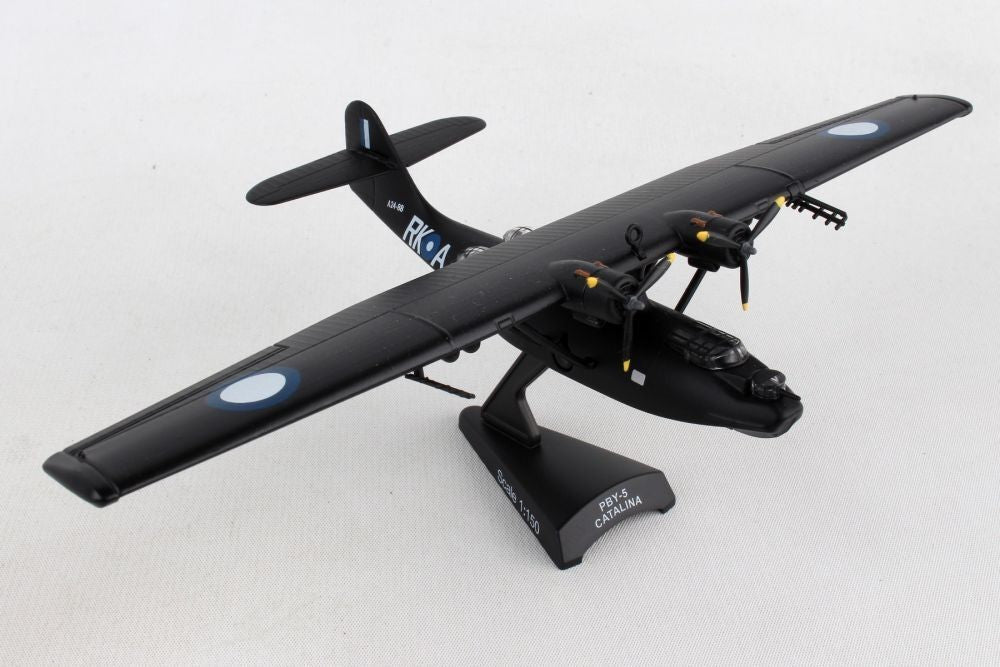 PS5556-6 1 by 150 Scale PBY5A RAAF Black Cat Model Airplane