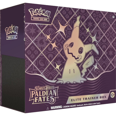 POKEMON TCG SCARLET & VIOLET PALDEAN FATES ELITE TRAINER BOX