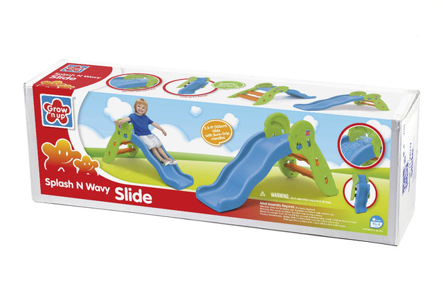 GROW 'N UP SPLASH N WAVY SLIDE