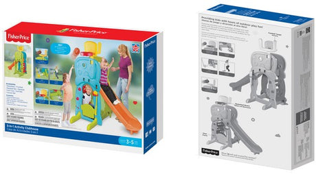 FISHER PRICE 5-1 ACTIVITY CLUBHOUSE