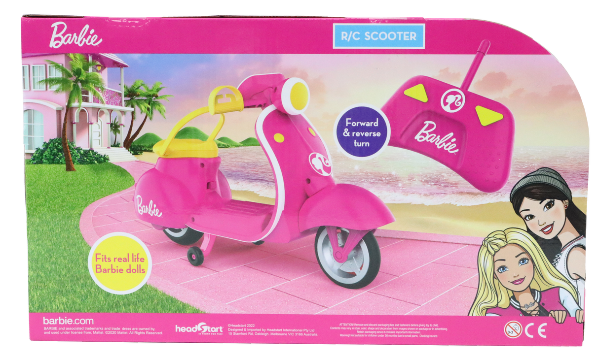 BARBIE RC SCOOTER