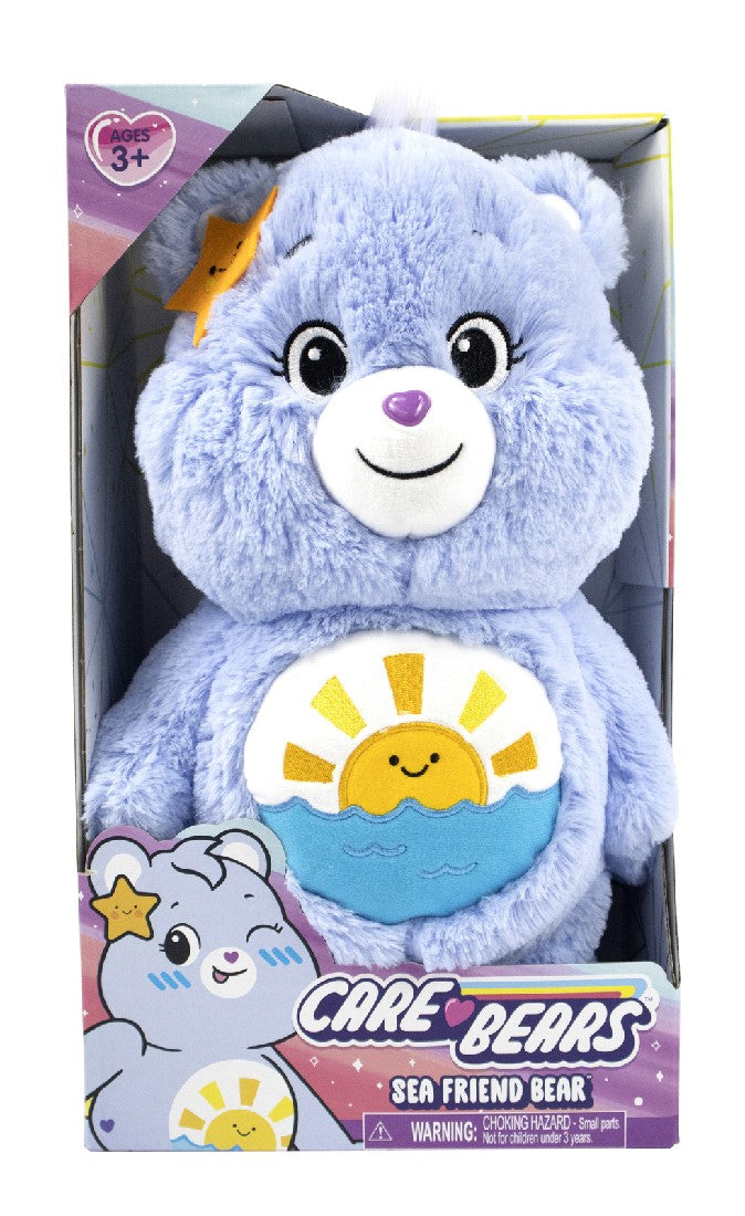 Care Bears Unlock The Magic Medium Plush Asst - Sea Friend Bear