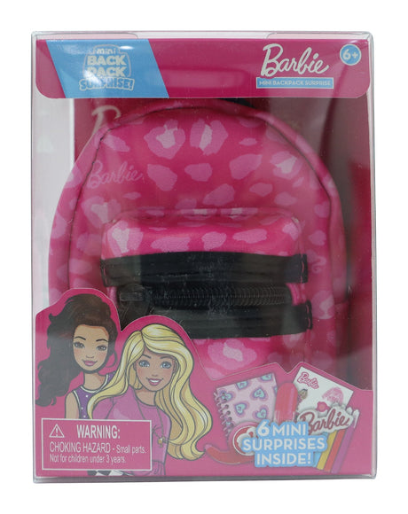 Barbie Mini Back Pack Activity Kit - Hot Pink