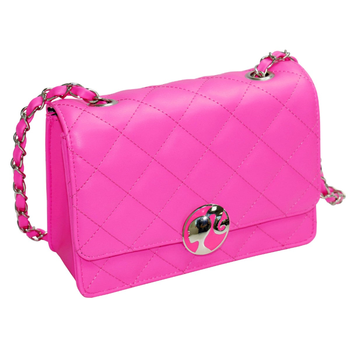 Barbie Handbag Pink Quilted