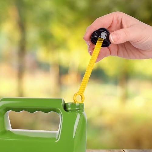 John Deere Bubble Leaf Blower Toy for Kids Includes 24oz Bubble Refill Gas Can, Outdoor Bubble Machine for Kids, Easy to Use, Outdoor Play, Great Gift