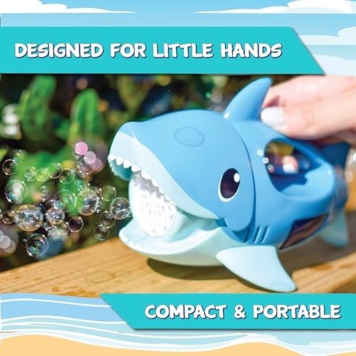 Maxx Bubbles Handheld Shark Bubbler