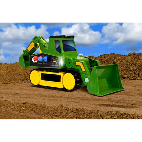 John Deere 2 in 1 Mega Excavator with Lights and Sounds