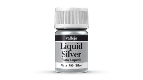 VALLEJO MODEL COLOUR METALLIC SILVER (ALCOHOL BASE) 35 ML