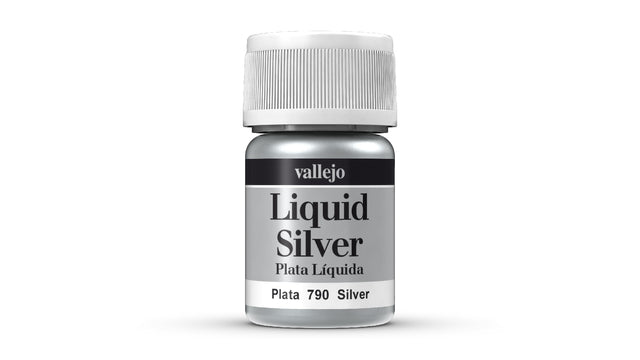 VALLEJO MODEL COLOUR METALLIC SILVER (ALCOHOL BASE) 35 ML