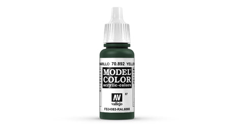 VALLEJO MODEL COLOUR YELLOW OLIVE 17 ML