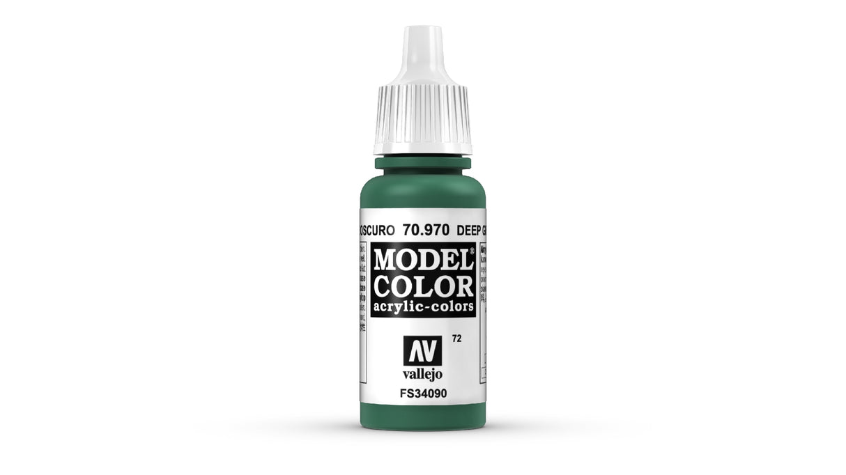 VALLEJO MODEL COLOUR DEEP GREEN 17 ML