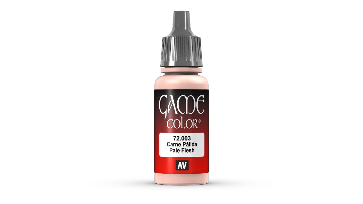 Vallejo Game Colour Pale Flesh 18ml Acrylic Paint - New Formulation