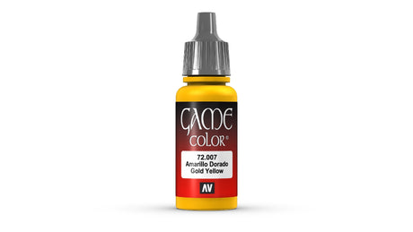 Vallejo Game Colour Gold Yellow 18ml Acrylic Paint - New Formulation
