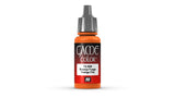 Vallejo Game Colour Orange Fire 18ml Acrylic Paint - New Formulation