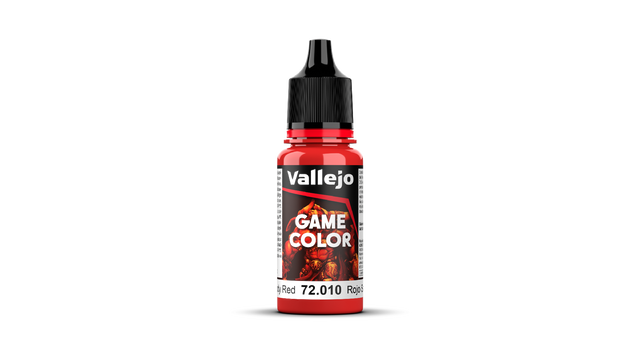 Vallejo Game Colour Bloody Red 18ml Acrylic Paint - New Formulation