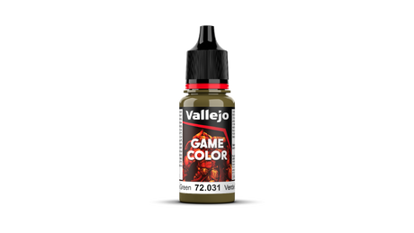 Vallejo Game Colour Camouflage Green 18ml Acrylic Paint - New Formulation