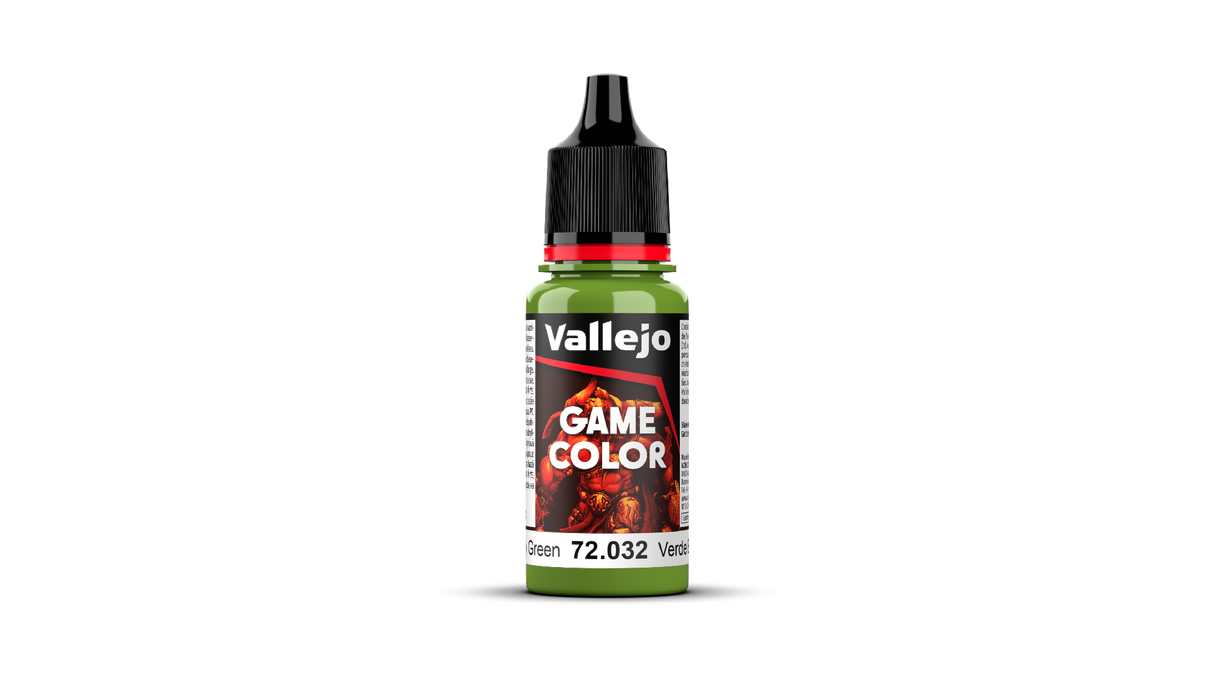 Vallejo Game Colour Scorpy Green 18ml Acrylic Paint - New Formulation