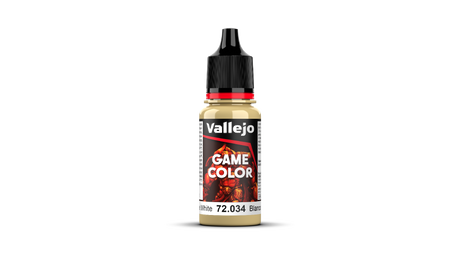 Vallejo Game Colour Bone White 18ml Acrylic Paint - New Formulation