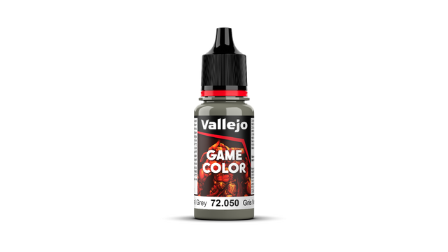 Vallejo Game Colour Neutral Grey 18ml Acrylic Paint - New Formulation