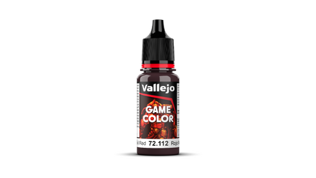 Vallejo Game Colour Evil Red 18ml Acrylic Paint - New Formulation