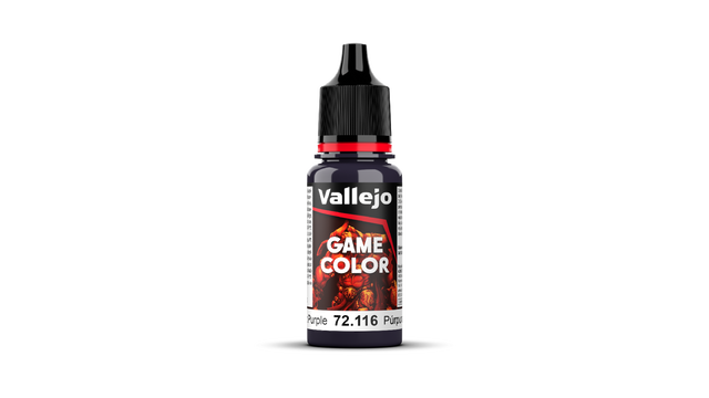 Vallejo Game Colour Midnight Purple 18ml Acrylic Paint - New Formulation