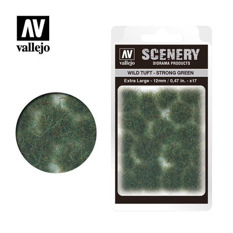  Vallejo VJPSC427 Wild Tuft Strong Green Extra Large Scenery