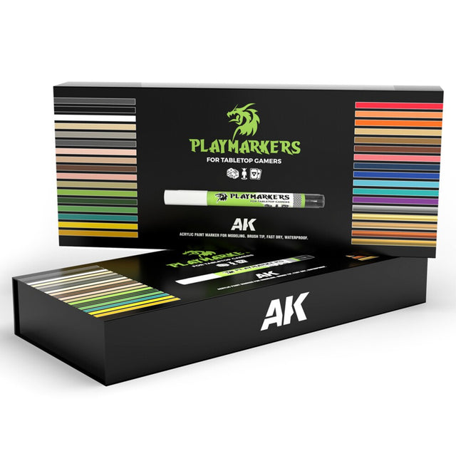 Ak Interactive Playmarkers Special Box Full Range (34 Playmarkers)