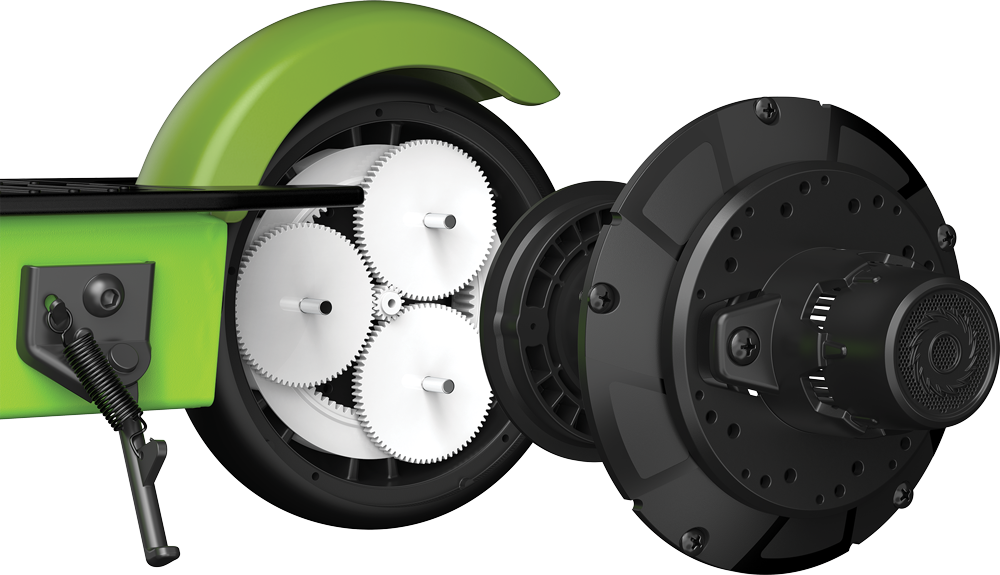 Razor Black Label E90 Electric Scooter - Green