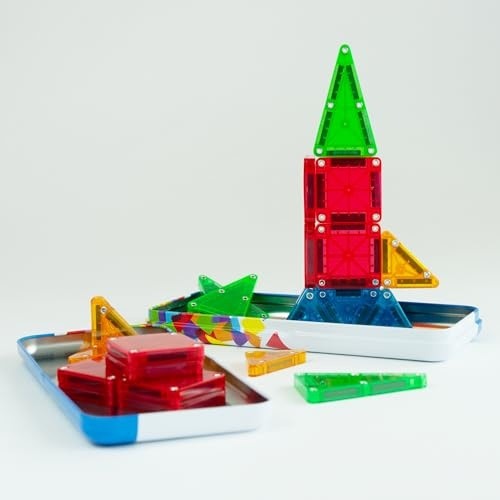 Magna-tiles Micromags 26-piece Travel Magnetic Construction 26 Piece Set