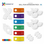 Connetix Tiles Rainbow Ball Run Expansion Pack 66pc