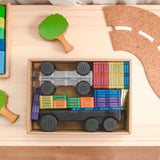 Connetix Tiles Rainbow Transportation Pack 50pc