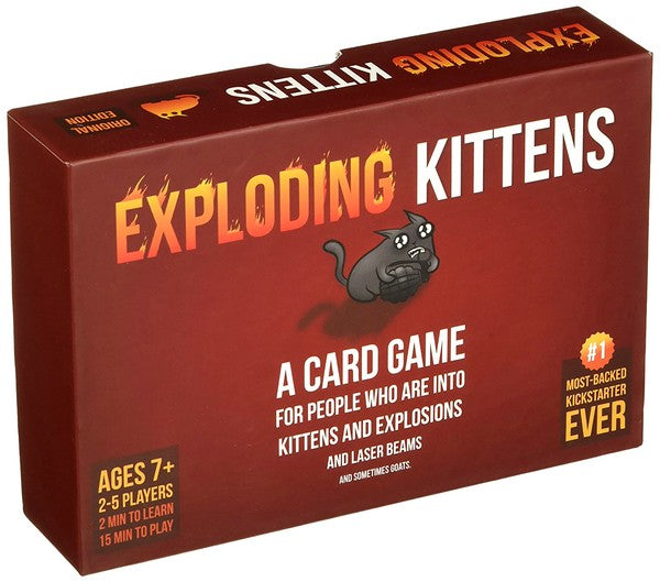 EXPLODING KITTENS CARD GAME