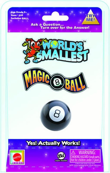 Worlds Smallest Magic 8 Ball