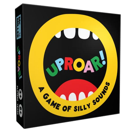 UPROAR! Family Sound-Matching Card Game – Hilarious Fast Game for Kids 7+  Parents & Teens Easy to Learn  2–6 Players  10–20 Min Travel-Size Gre