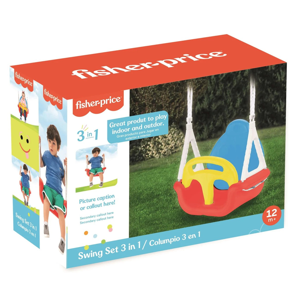 Fisher-Price Swing Set 3 In 1