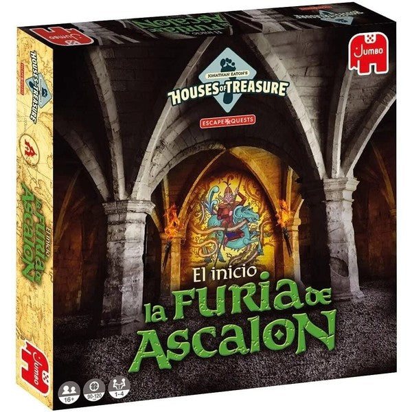 Jumbo Escape Quest: the Beginning Ascalons Fury Board Game