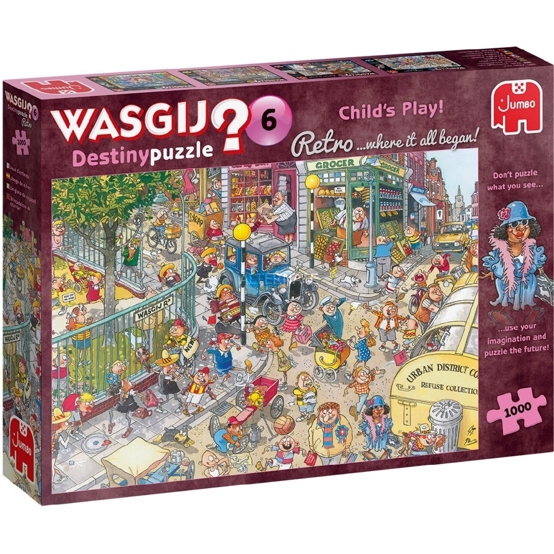 WASGIJ? RETRO DESTINY #6 Childs Play Jigsaw