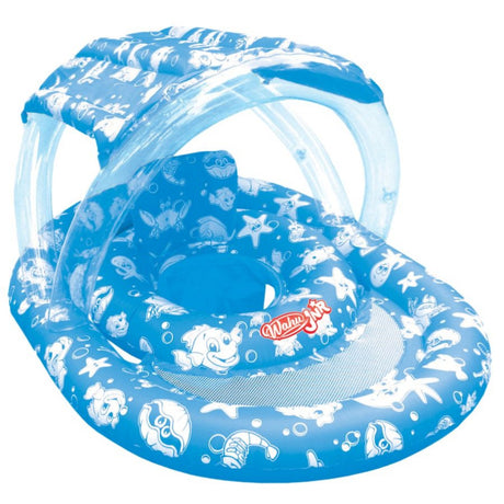 Wahu Ring With Seat & Canopy Asst - Blue