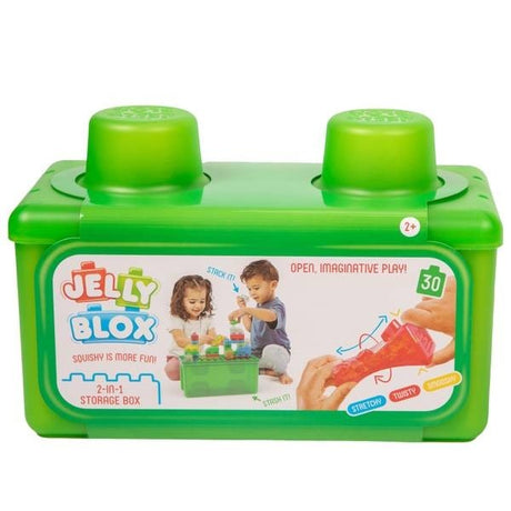 Jelly Blox - Stash & Stack 2 in 1 Storage Case